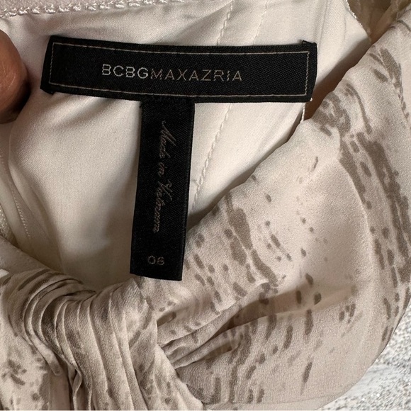 BCBGMaxAzria White Strapless Sundress Cocktail - Picture 2 of 9
